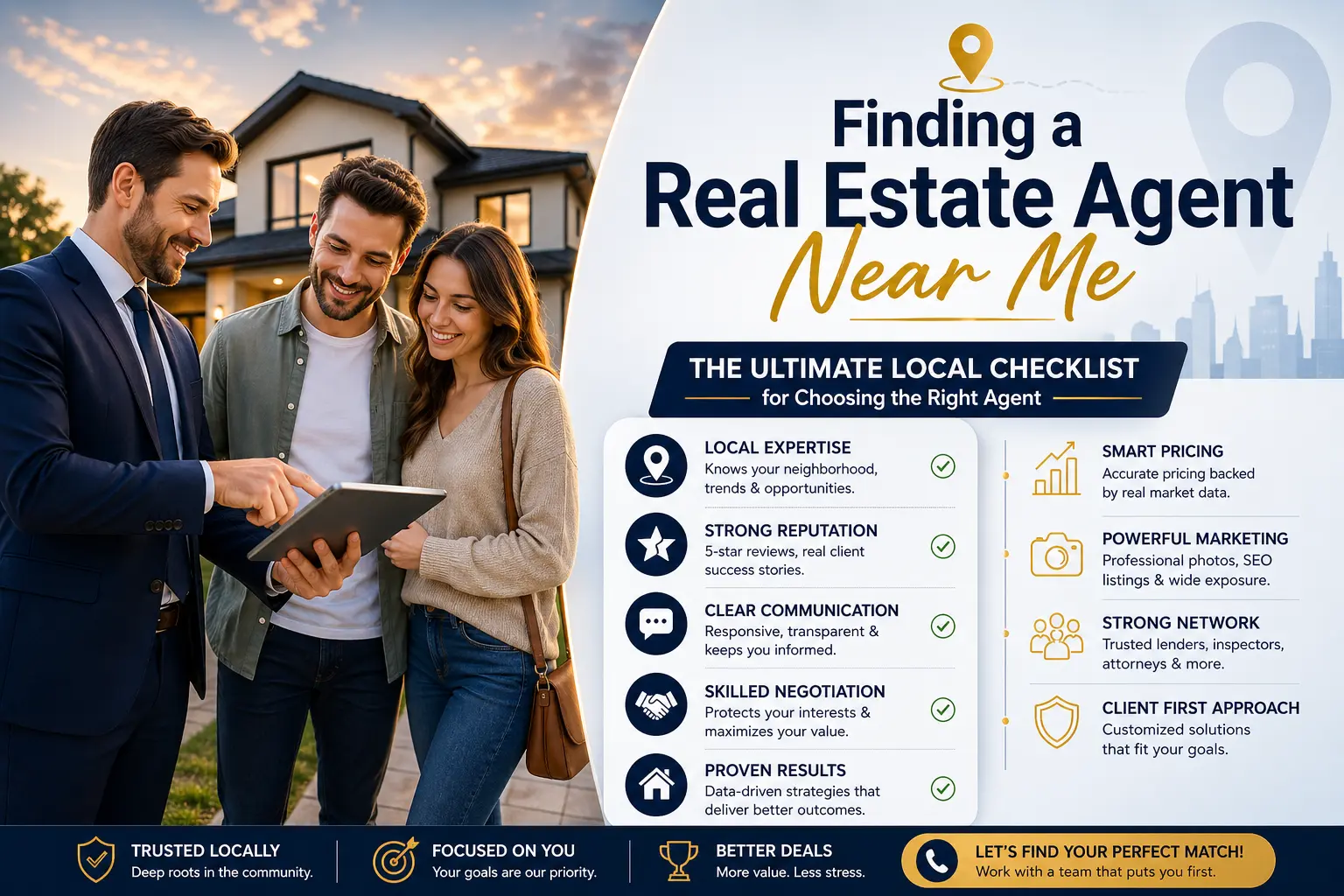 Finding a Real Estate Agent Near Me